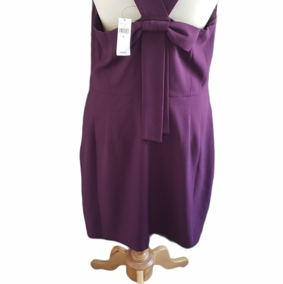 Beautiful plum dress - Picture 6 of 8